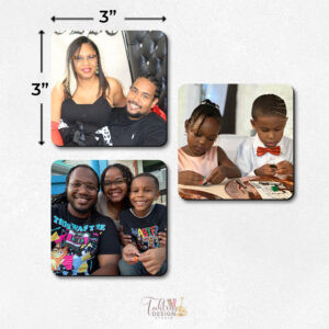 Photo Magnets, 3"x3", Single