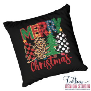 Customized Pillow, Christmas Design, Merry Christmas